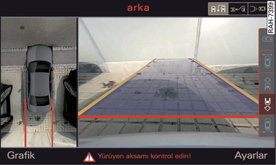 Bilgilendirici sistem: Aracın düzeltilmesi